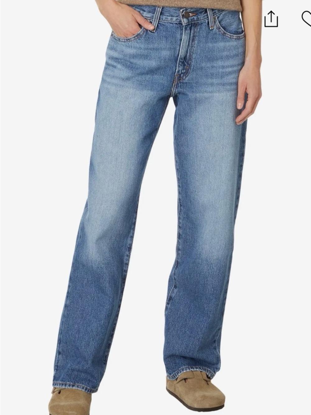 Levi's Light Blue Straight-Leg Jeans